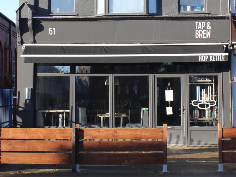 The Tap & Brew in January 2020. (Pub, External, Sign, Key). Published on 15-08-2022