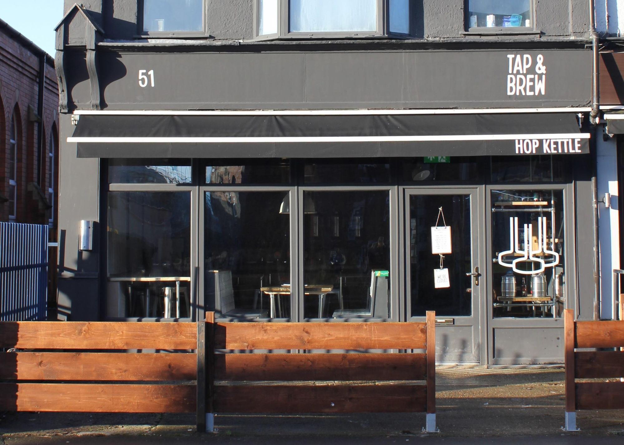 The Tap & Brew in January 2020. (Pub, External, Sign, Key). Published on 15-08-2022
