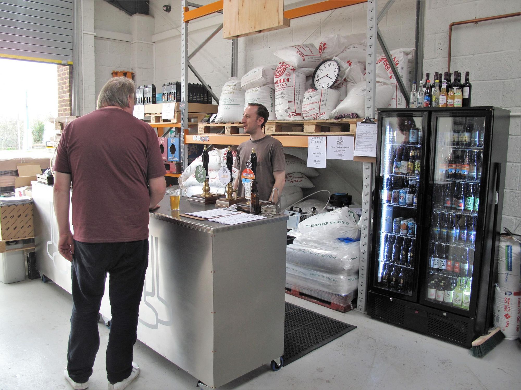 Inside the Hop Kettle Brewery Tap. Published on 21-04-2018