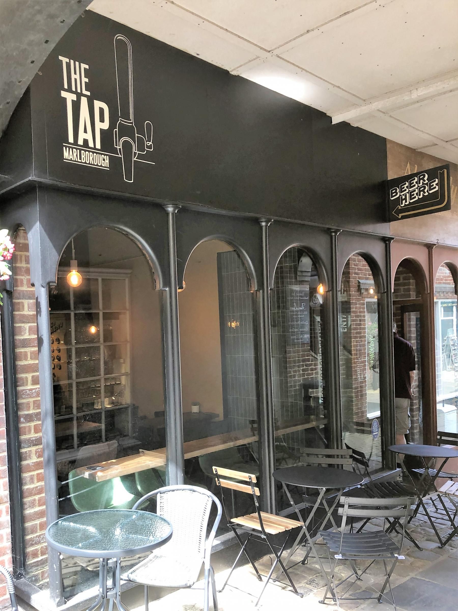 The Tap. (Pub, External, Sign, Key). Published on 16-07-2022