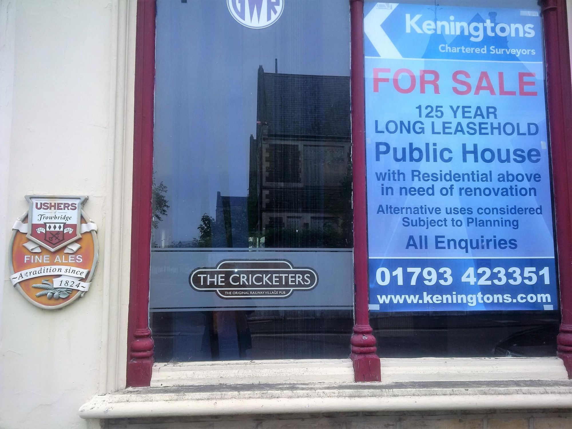 The Cricketers as at 11 May 2018. (Pub, External, Key). Published on 12-05-2018