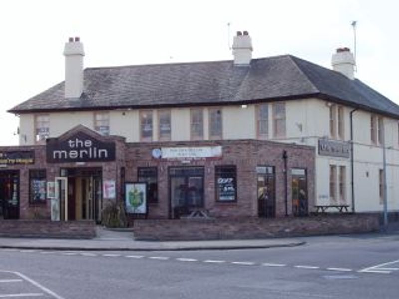 The Merlin before 2010. (Pub, External). Published on 07-06-2013