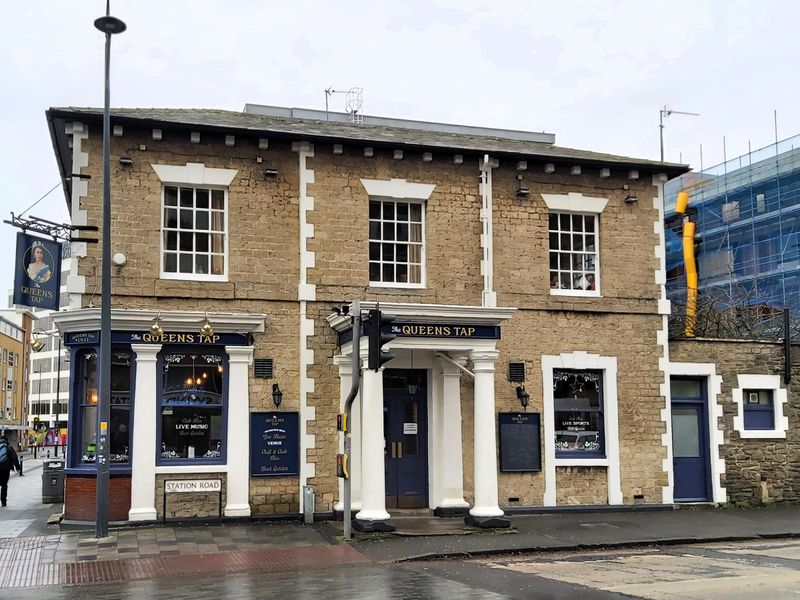 The Queens Tap in January 2026. (Pub, External, Sign, Key). Published on 22-01-2026