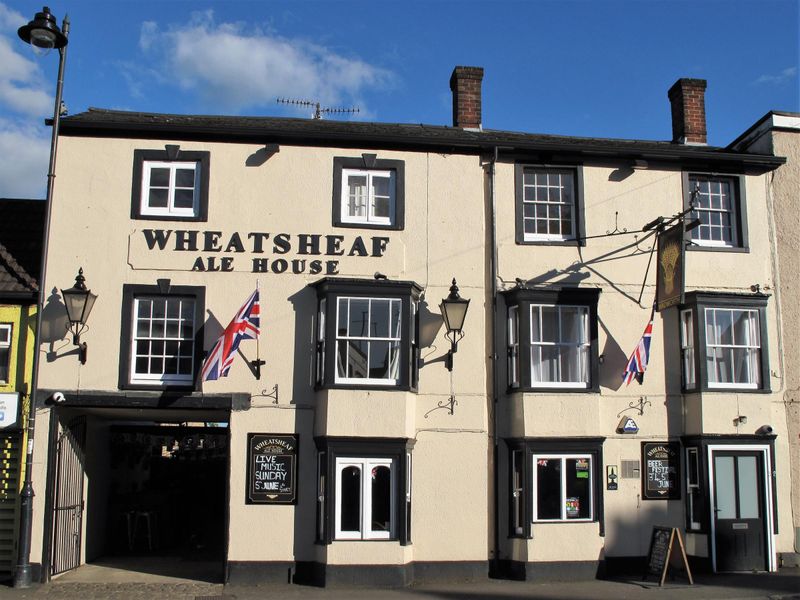 The Wheatsheaf in Old Town on 1st June 2022. (Pub, External, Sign). Published on 01-06-2022
