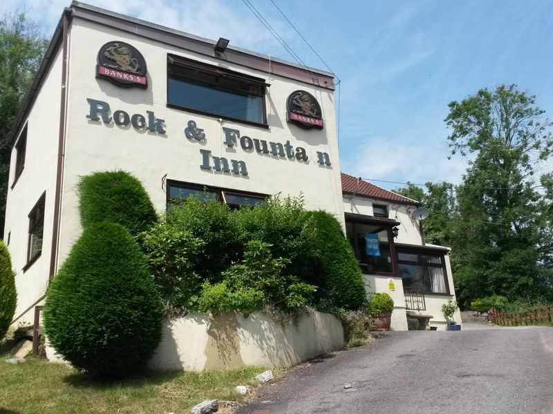 Rock & Fountain Craigcefnparc. (Pub, External). Published on 21-06-2017
