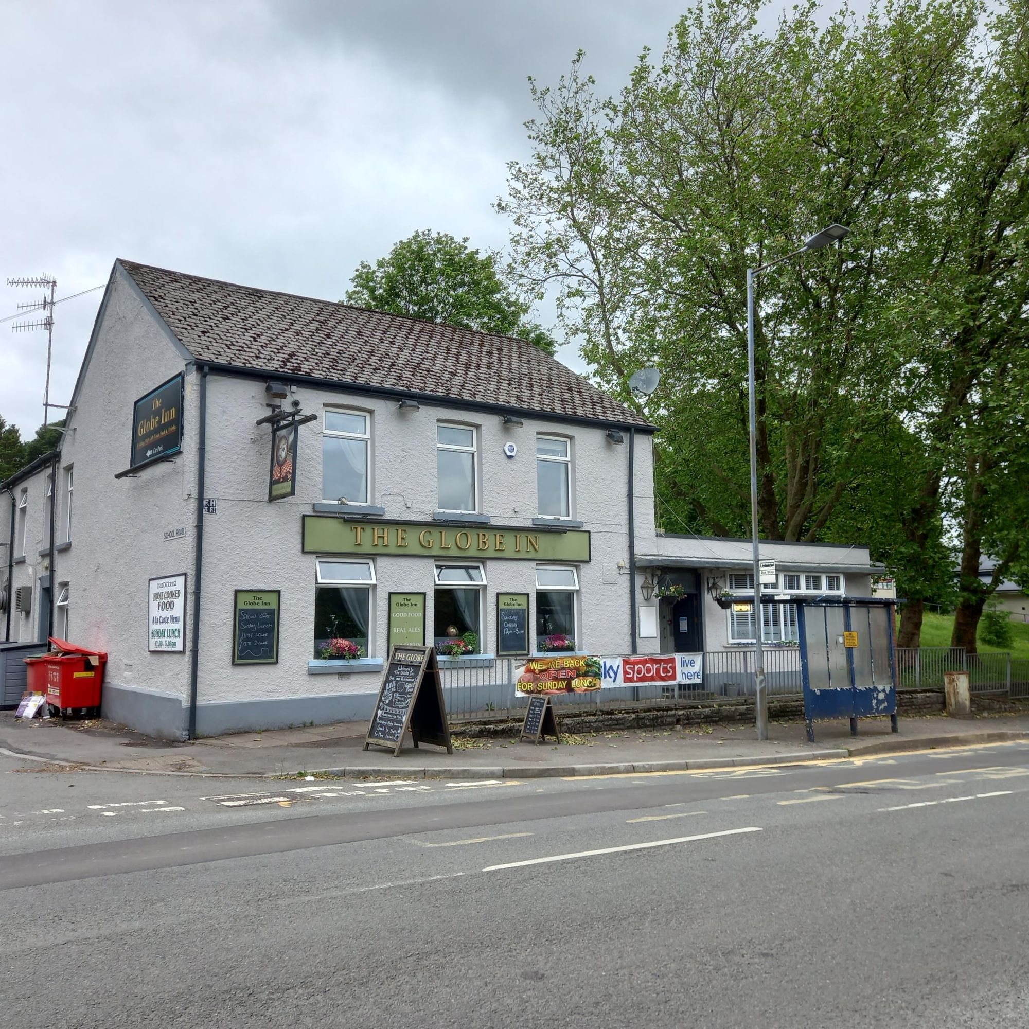 Globe Inn, Glais. (Pub, External, Restaurant, Key). Published on 11-06-2024