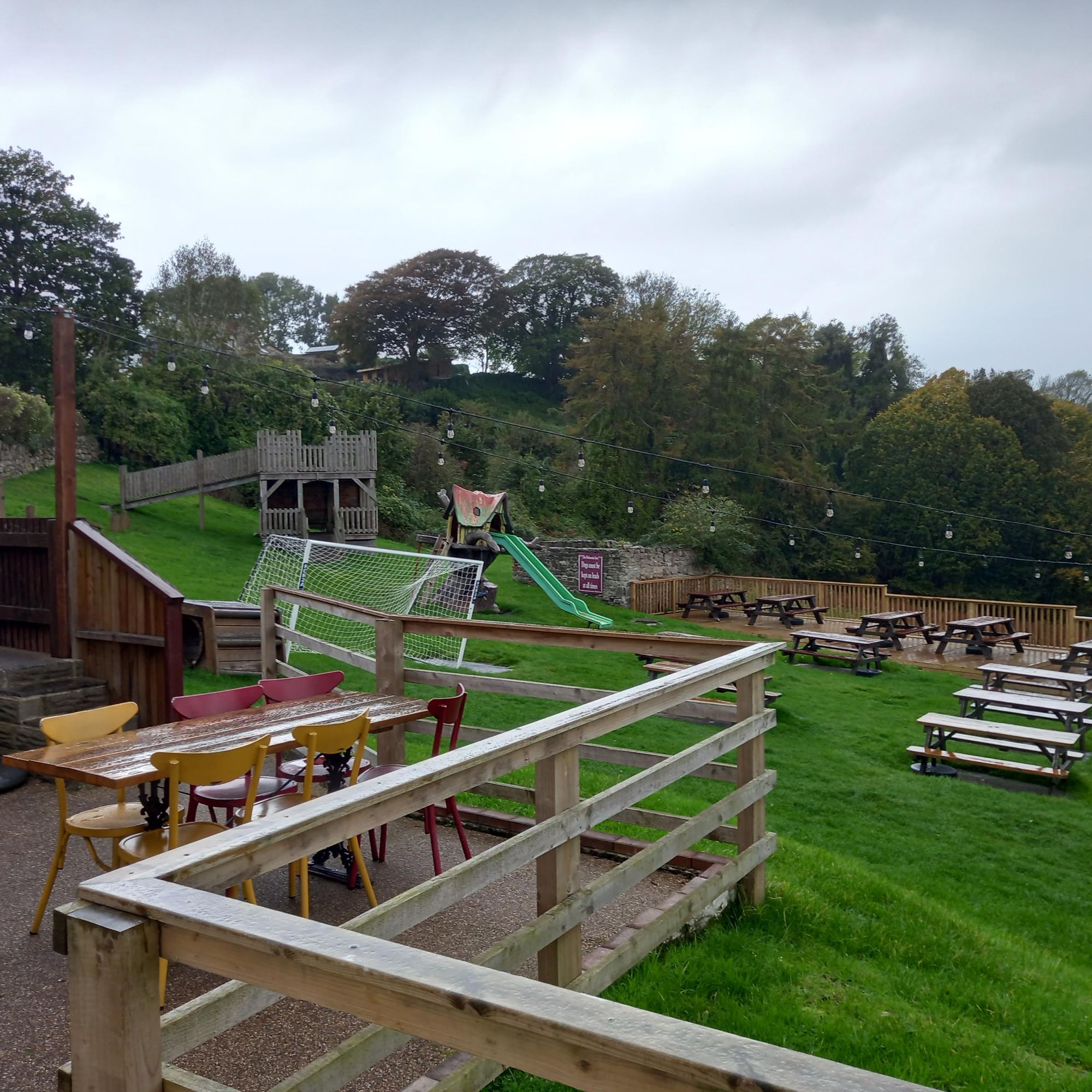 Britannia Inn, Llanmadoc. (Garden). Published on 22-10-2022