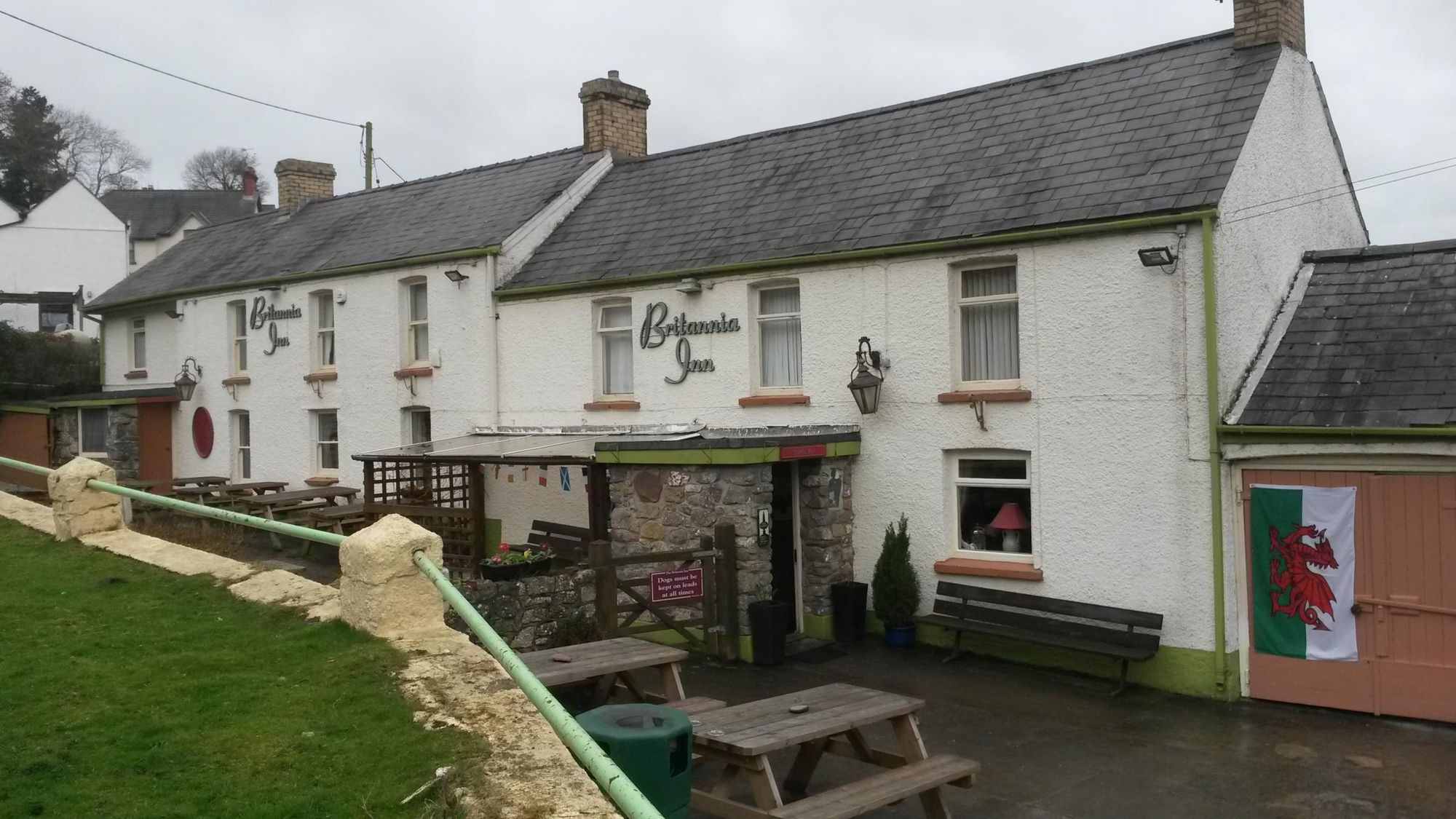 Front view of Britannia Inn. (Pub, External, Key). Published on 04-03-2017