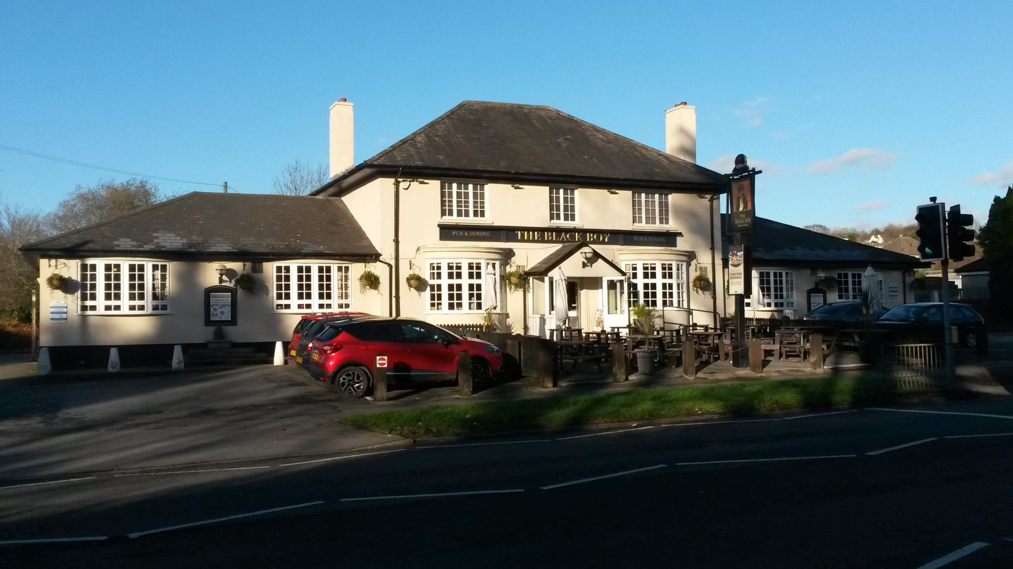 Black Boy, Killay, Swansea. (Pub, External, Bar, Restaurant). Published on 24-11-2017