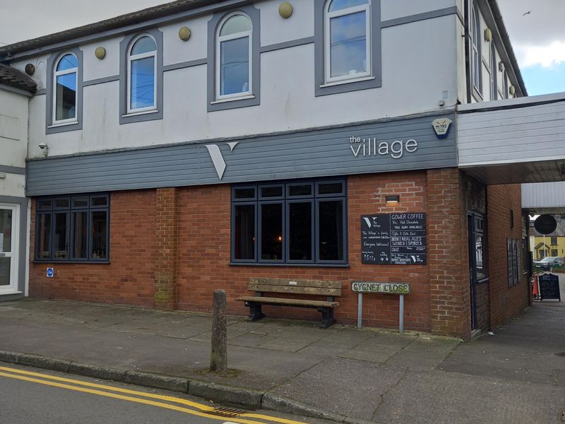 Rear of Village Bar Cafe, Killay. (Pub, External). Published on 26-02-2023