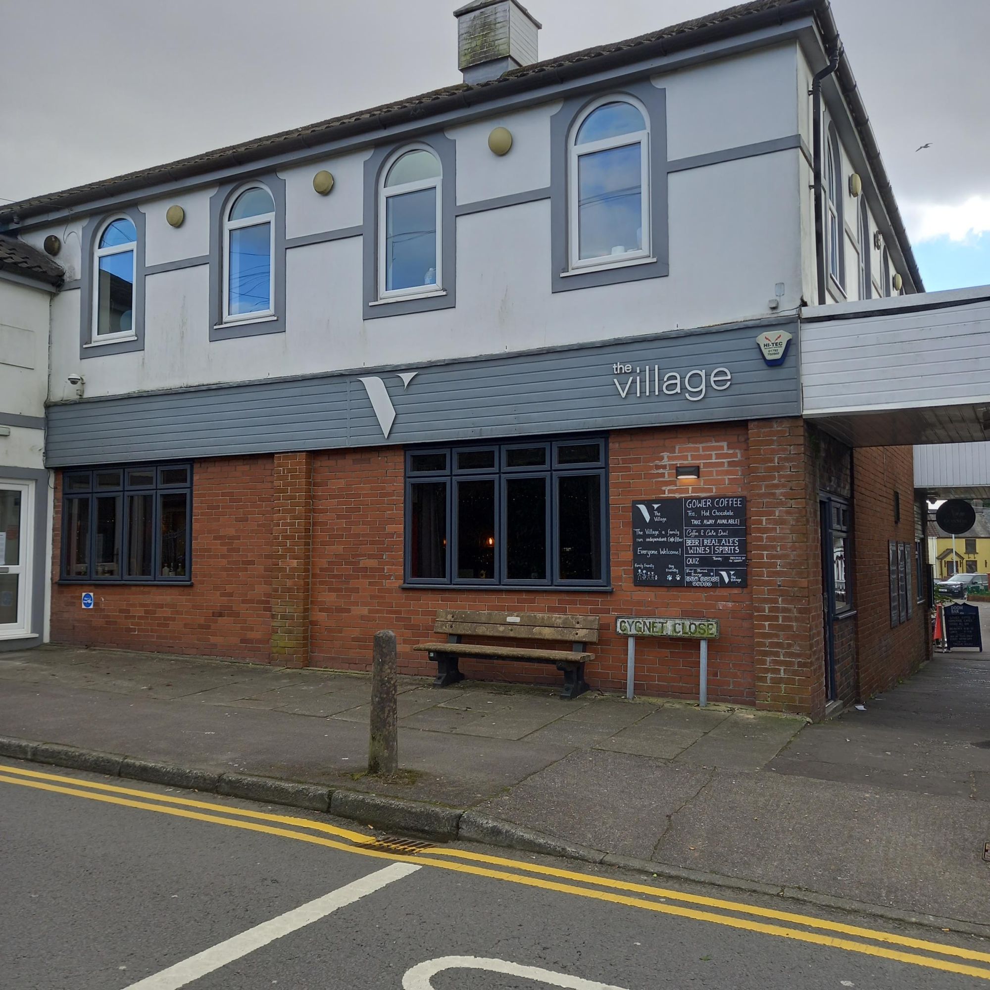 Rear of Village Bar Cafe, Killay. (Pub, External). Published on 26-02-2023