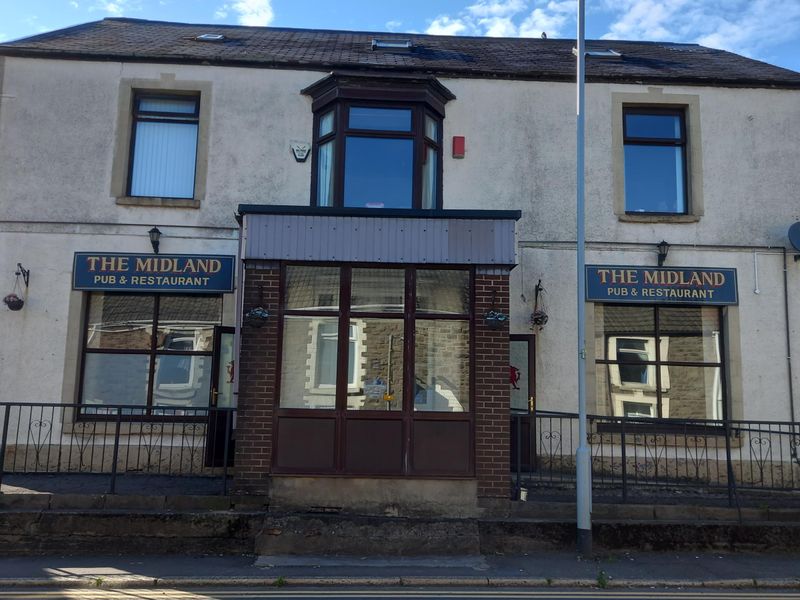 Midland Hotel, Morriston, Swansea. (Pub, External, Key). Published on 16-07-2024