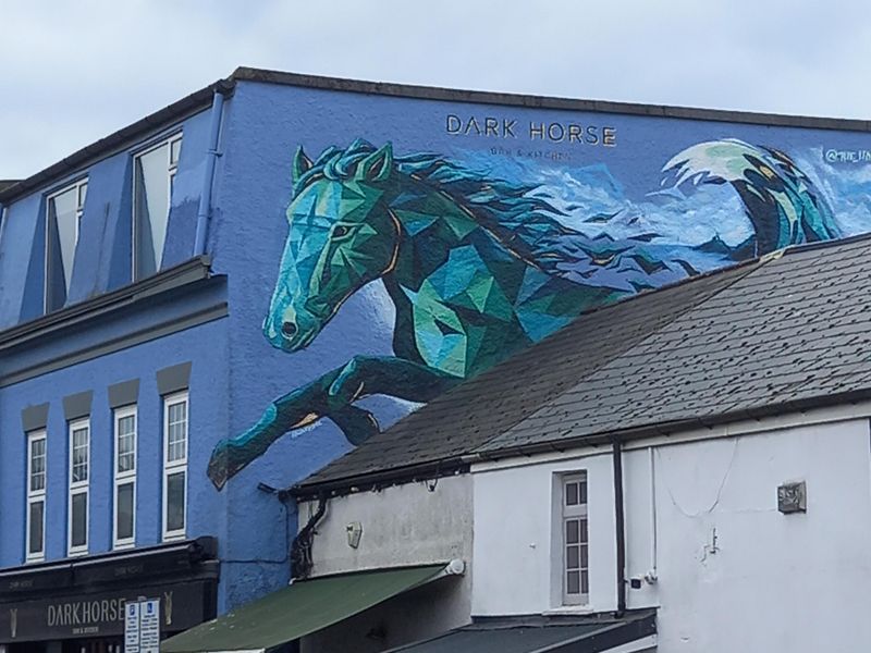 Dark Horse Mumbles. (External, Sign). Published on 01-03-2023