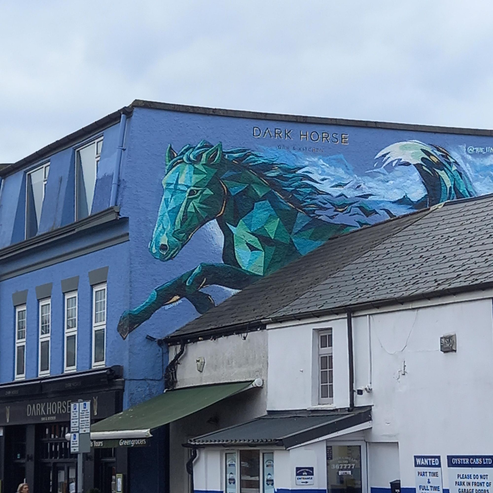 Dark Horse Mumbles. (External, Sign). Published on 01-03-2023