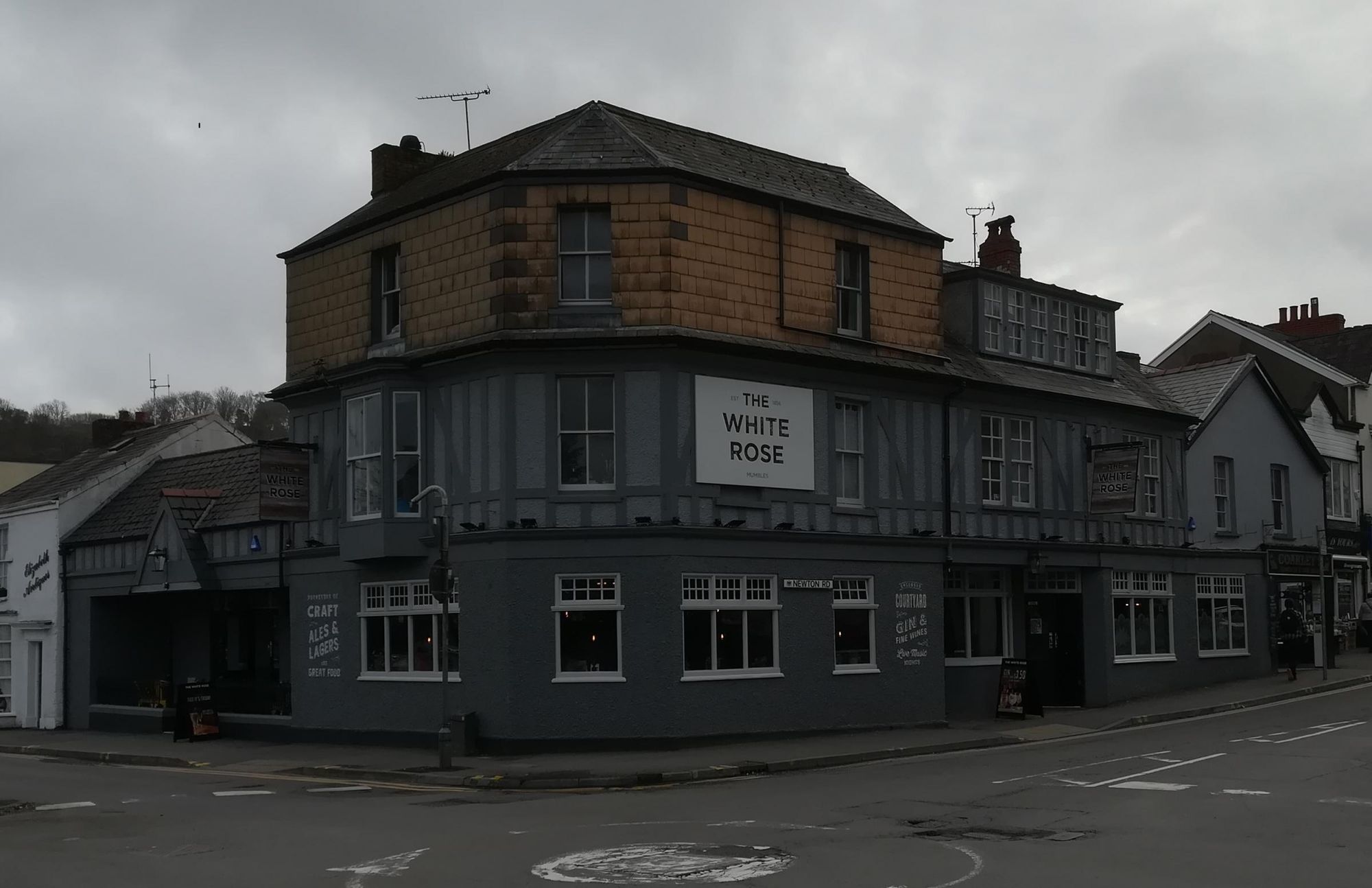 White Rose, Mumbles. (Pub, External, Key). Published on 11-03-2020