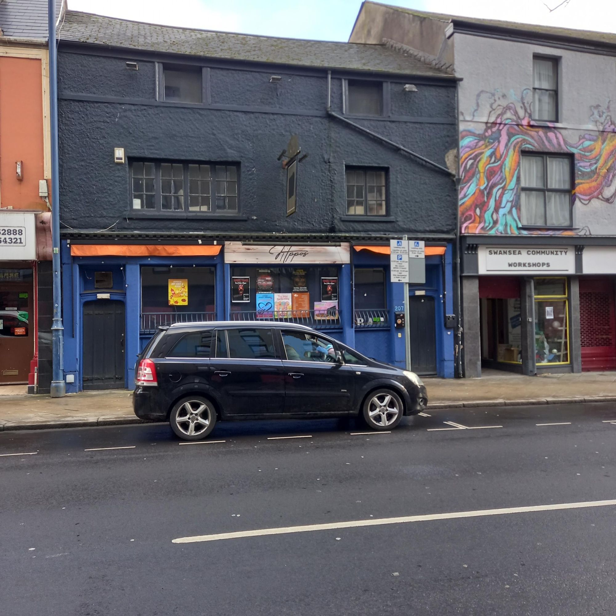 Hippos Swansea. (Pub, External, Key). Published on 17-02-2023