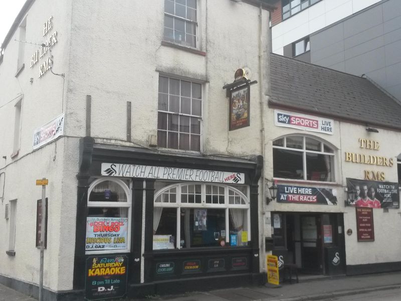 Builders Arms, Swansea. (Pub, External). Published on 06-08-2017 