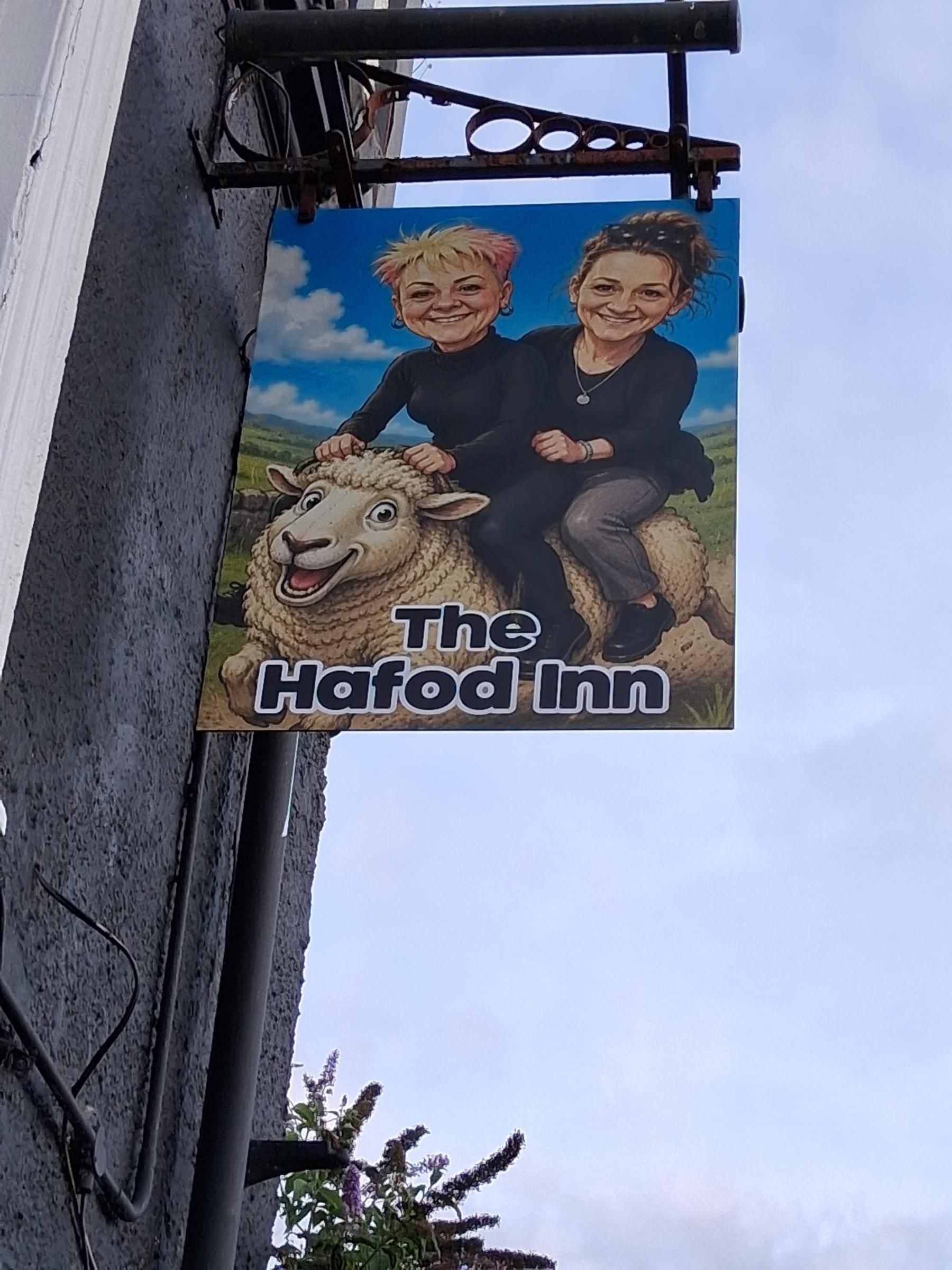 Hafod Inn, Hafod, Swansea. (External, Sign). Published on 07-08-2026