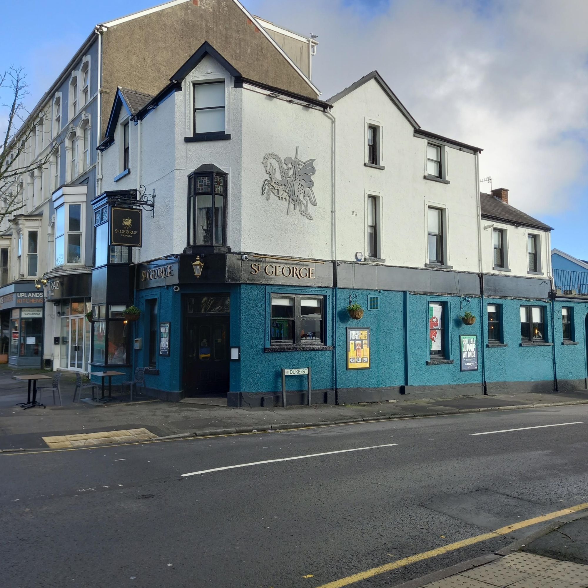 St George, Swansea. (Pub, External). Published on 19-02-2024