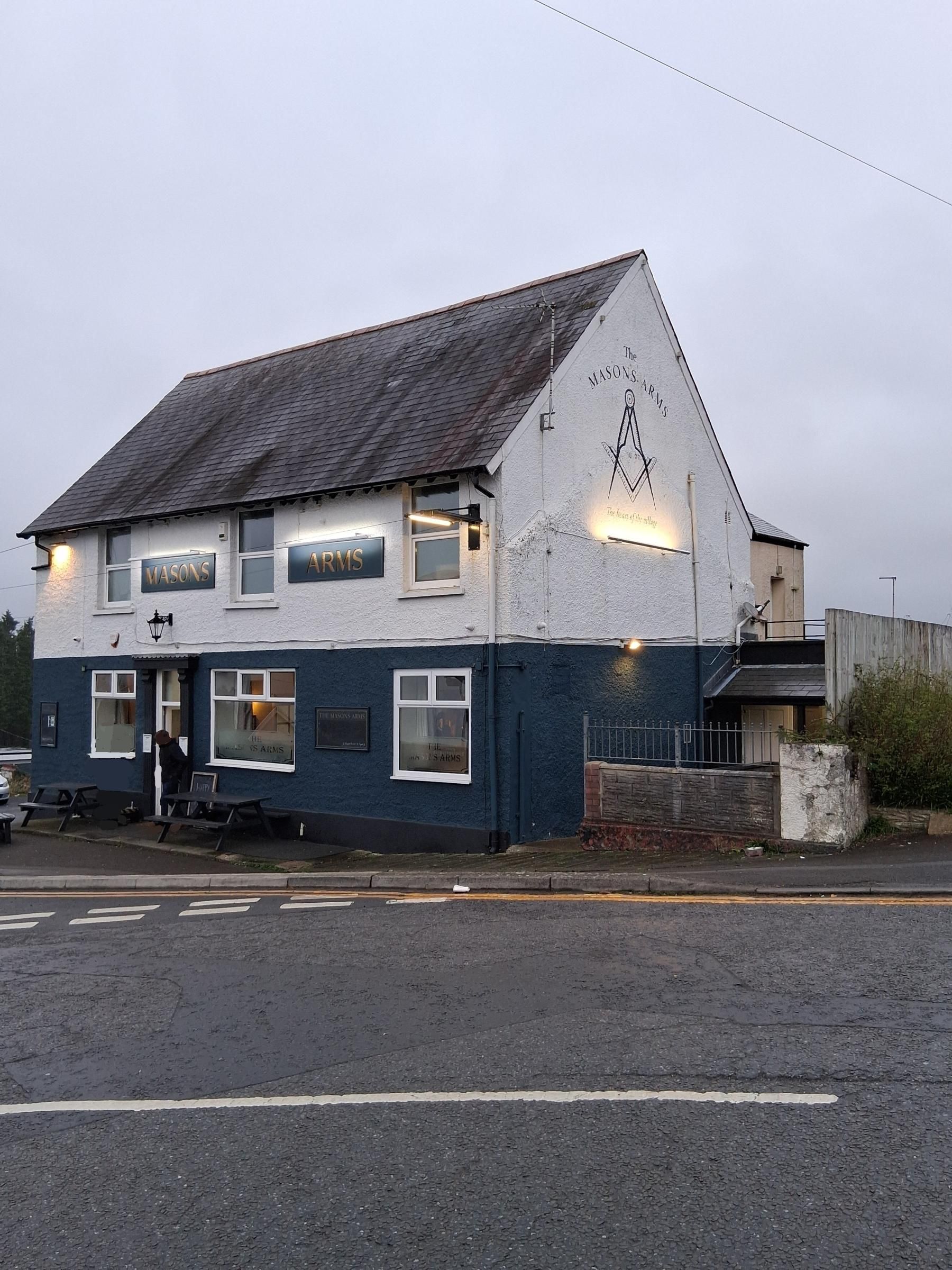 Masons Arms, Waunarlwydd. (Pub, External, Key). Published on 28-03-2025