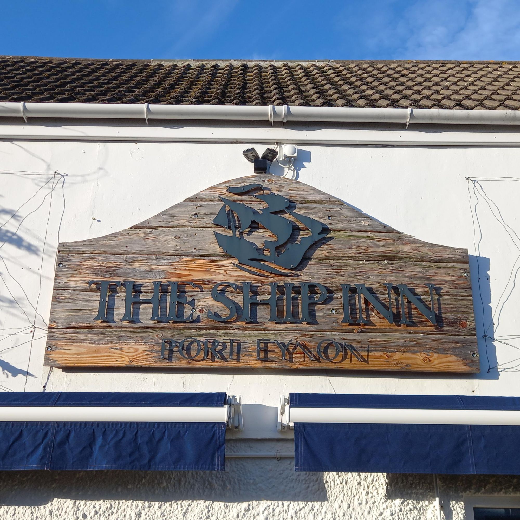 Ship Inn, Port Eynon. (Sign). Published on 05-11-2022