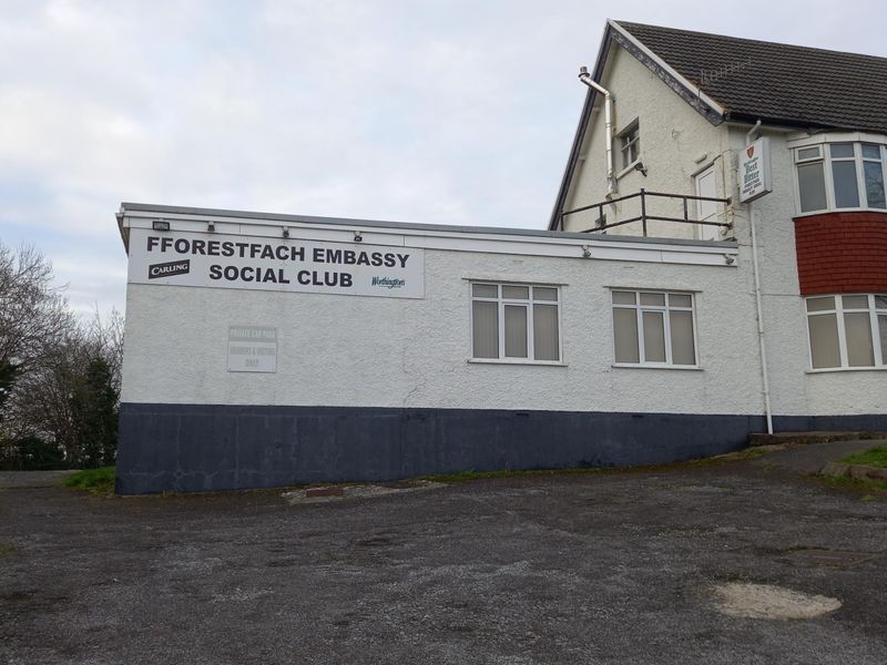 Fforestfach Embassy Social Club. (External). Published on 23-01-2023