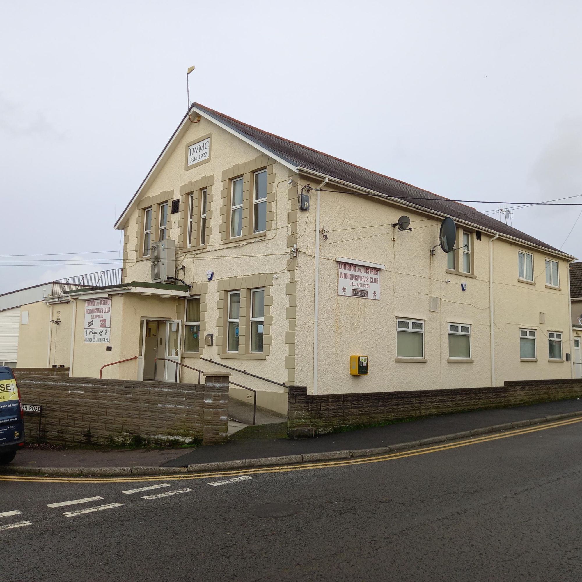 Loughor and District Workingmen's Club. (External, Key). Published on 28-11-2022