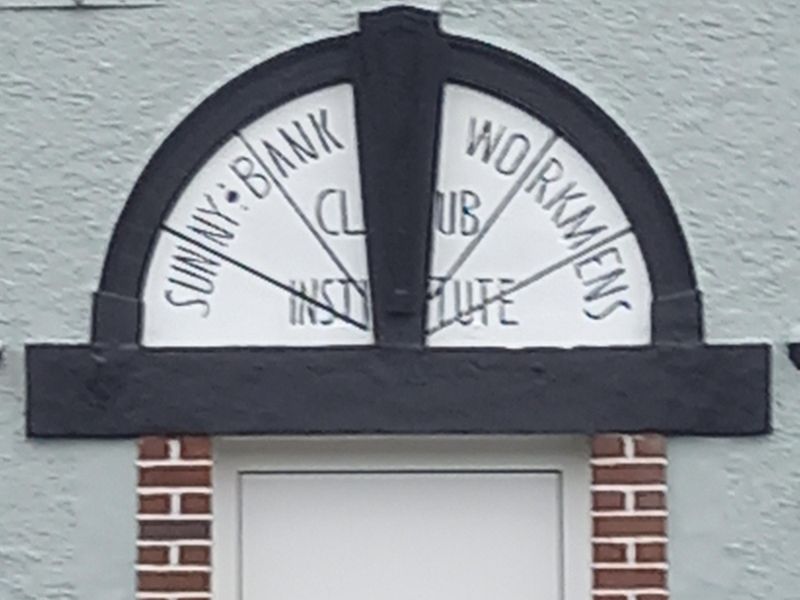 Sunnybank Working Mens Club, Clydach. (External, Sign). Published on 02-11-2024 