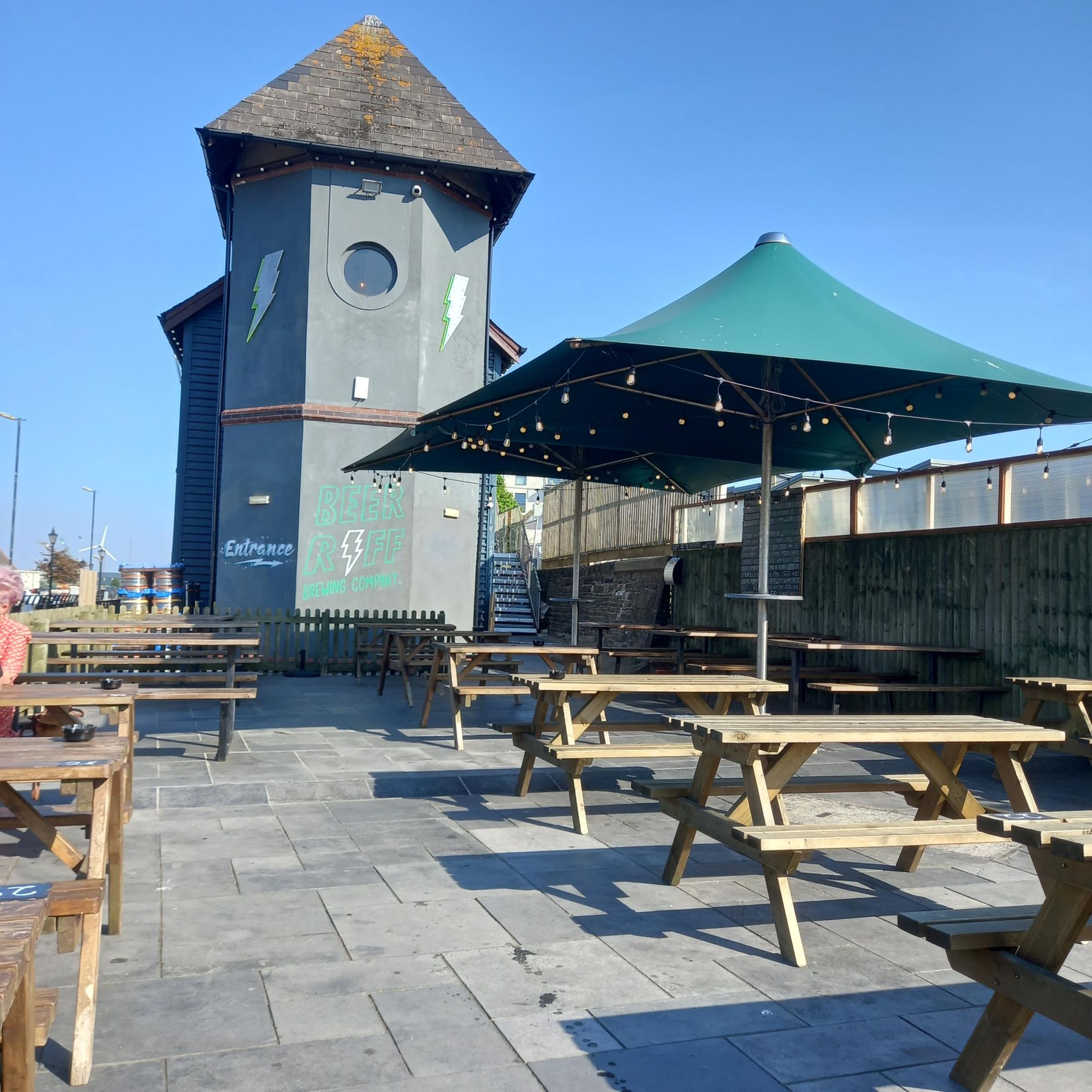 Beer Riff, Swansea Marina. (External, Garden). Published on 09-06-2023