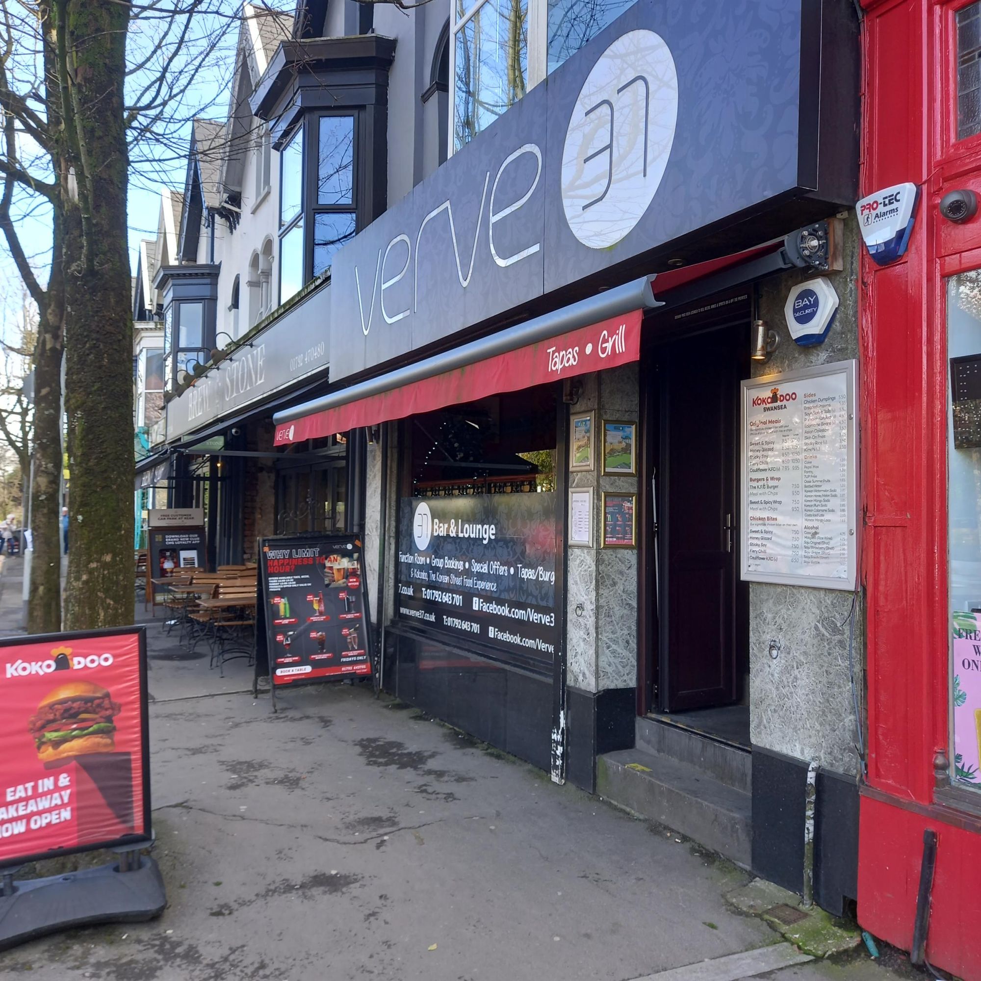 Verve 37, Uplands Swansea. (External, Bar, Restaurant). Published on 25-03-2023
