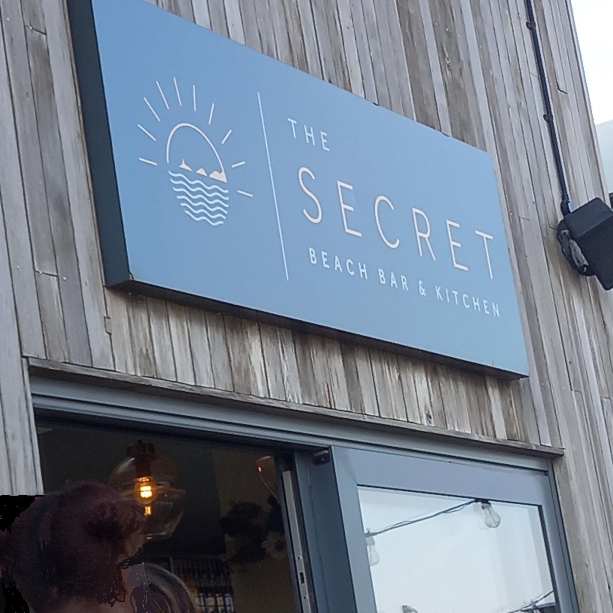 Secret Beach Bar & Kitchen. (External, Sign). Published on 15-06-2023