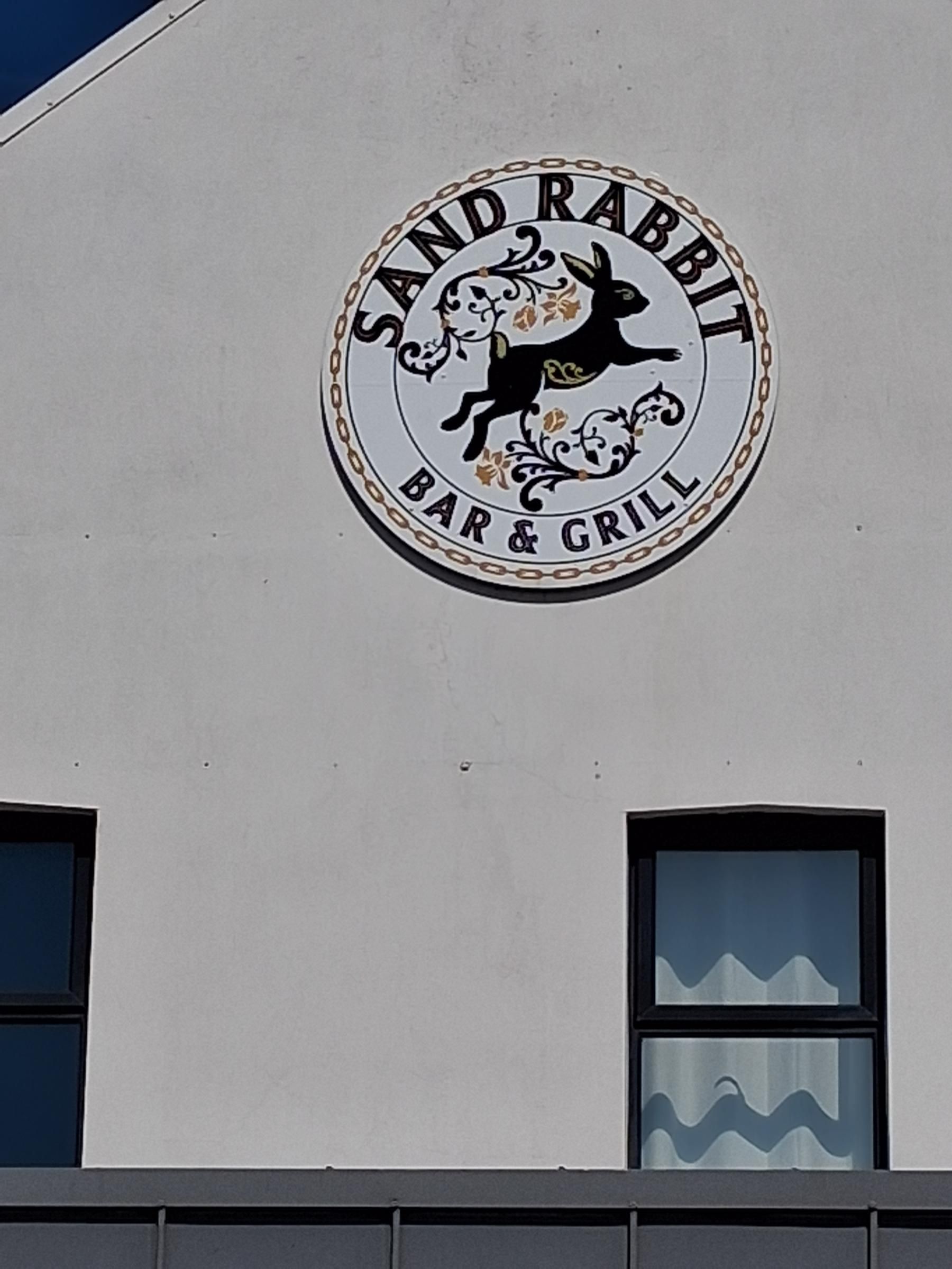 Sand Rabbit Bar & Grill, Sandfields, Port Talbot. (External, Sign). Published on 11-04-2025