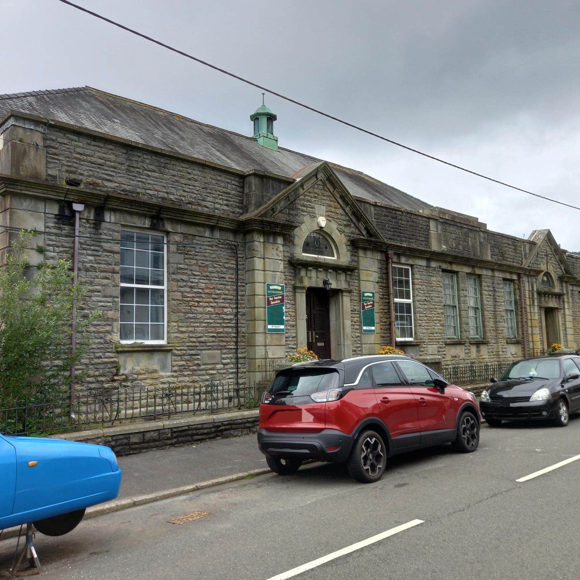 Glyncorrwg Hall, Glyncorrwg. (External). Published on 27-08-2023