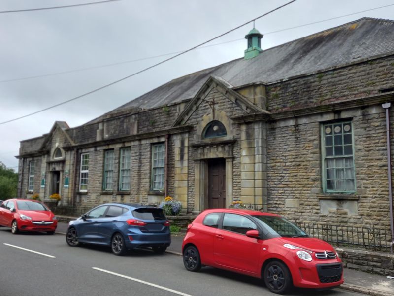 Glyncorrwg Hall, Glyncorrwg. (External). Published on 27-08-2023