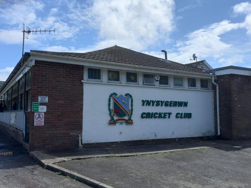 Ynysygerwn Cricket Club. (External, Sign). Published on 12-07-2023