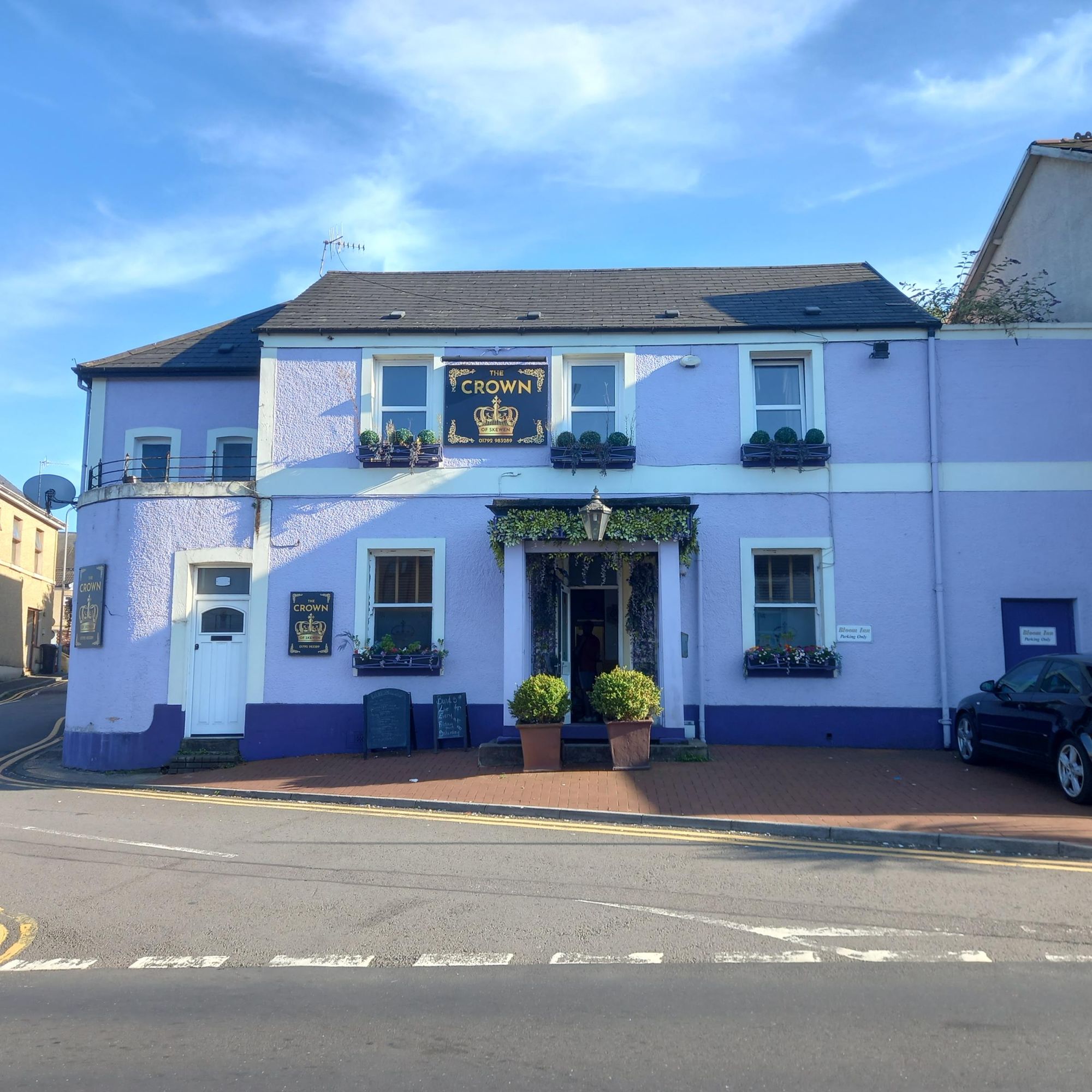 Crown, Skewen. (Pub, External, Key). Published on 14-08-2024