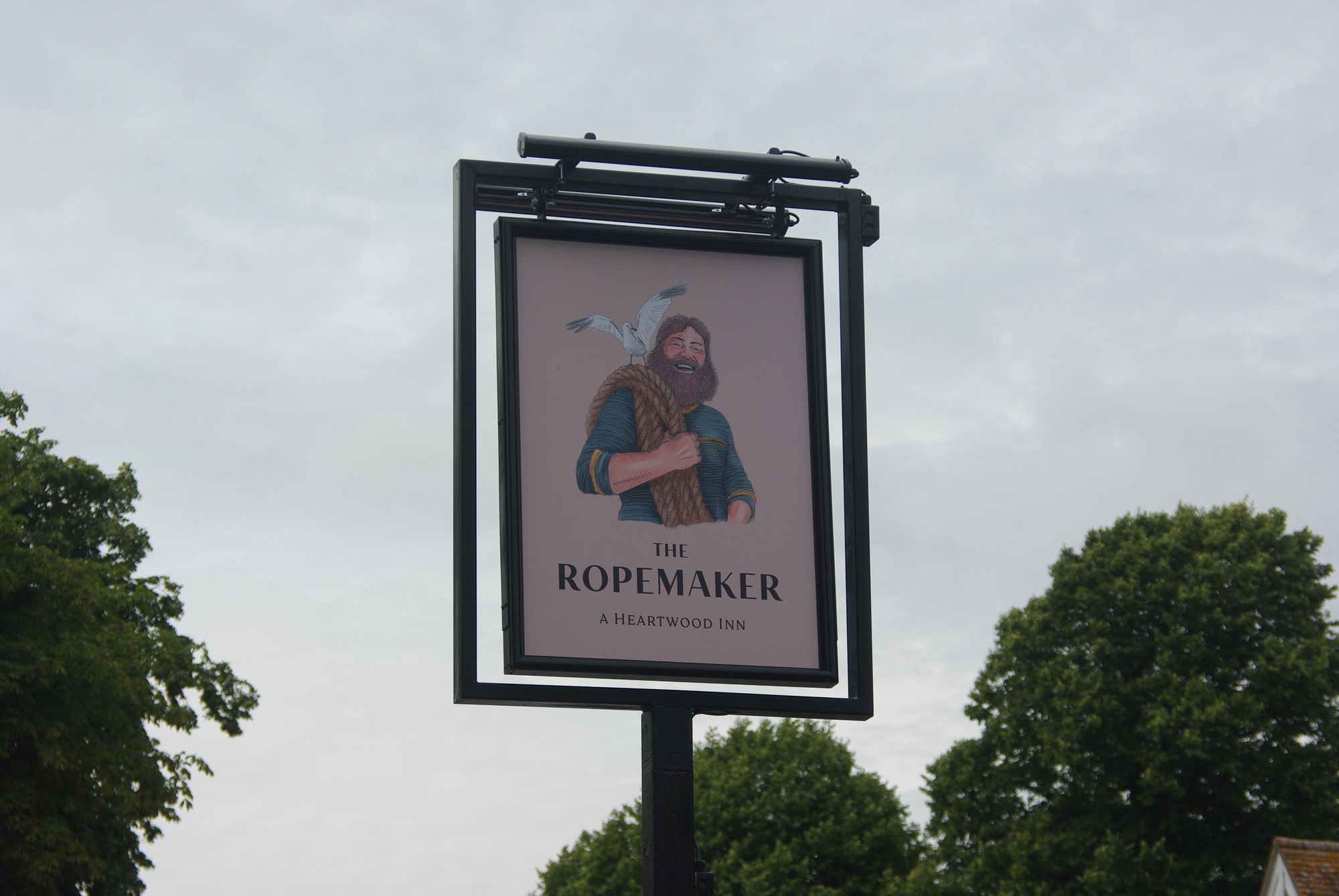 Ropemaker sign. (Pub, External, Sign). Published on 25-07-2024