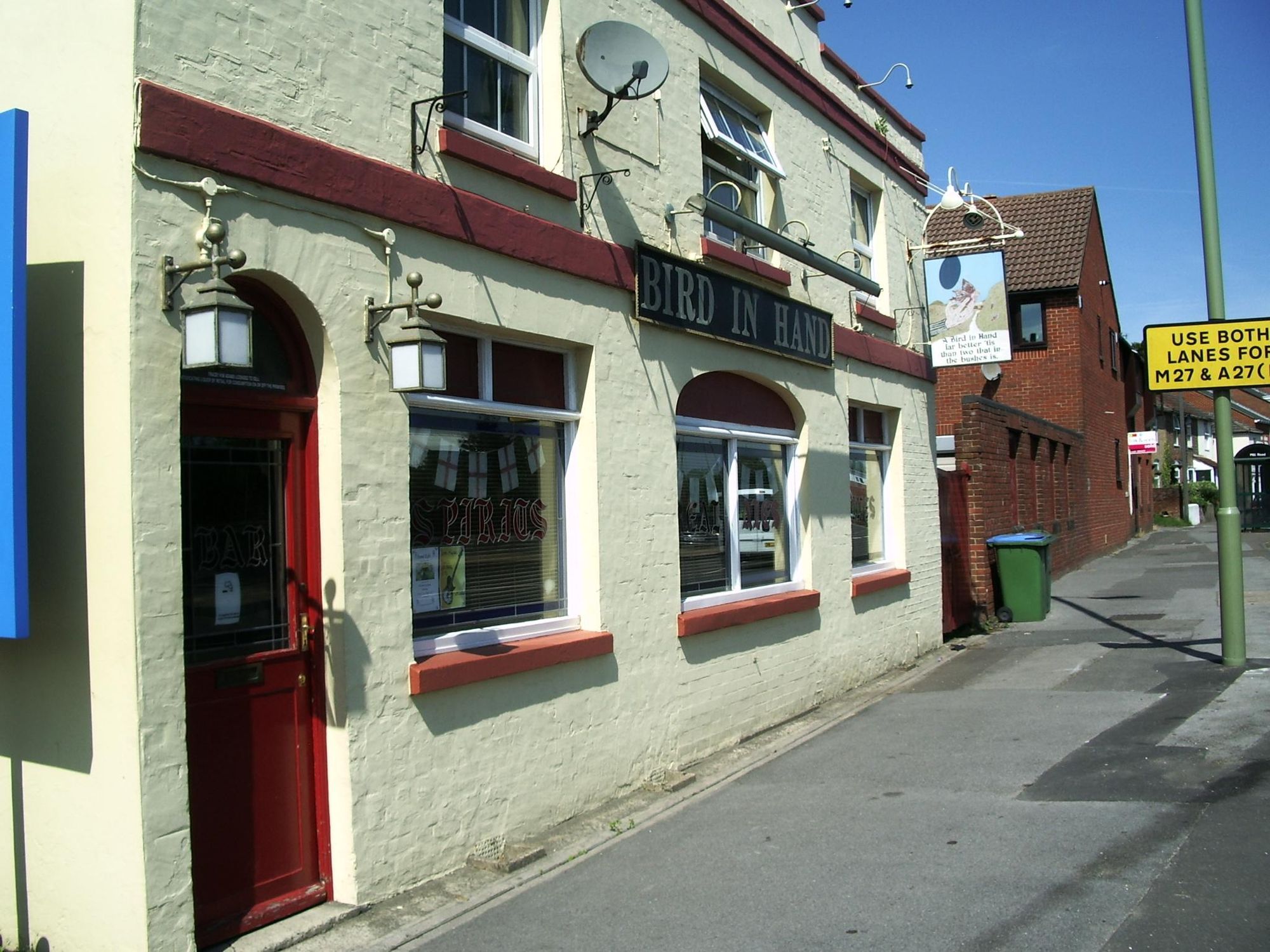 The Bird In Hand. (Pub). Published on 13-10-2015