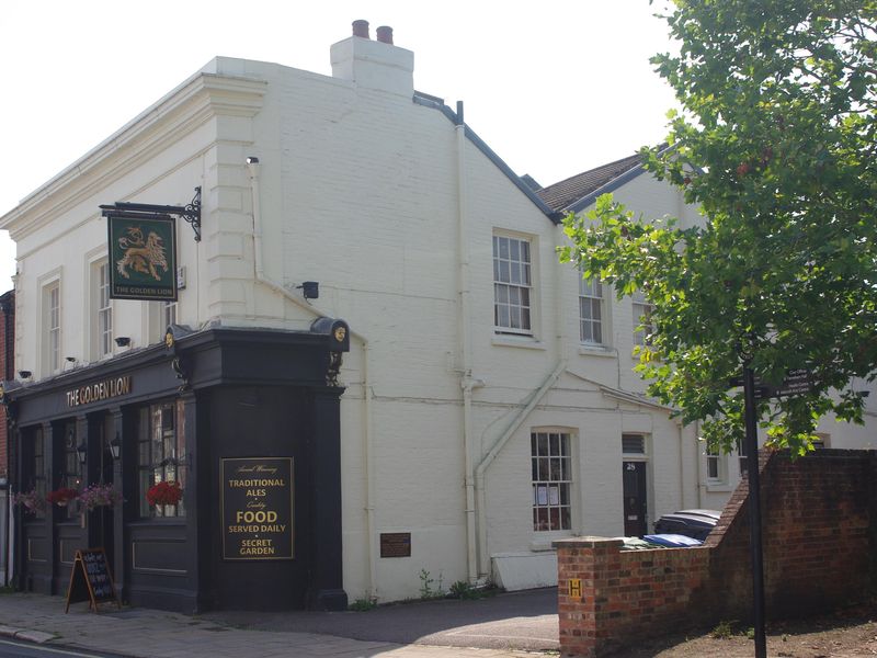 The Golden Lion. (Pub, External, Key). Published on 01-08-2024