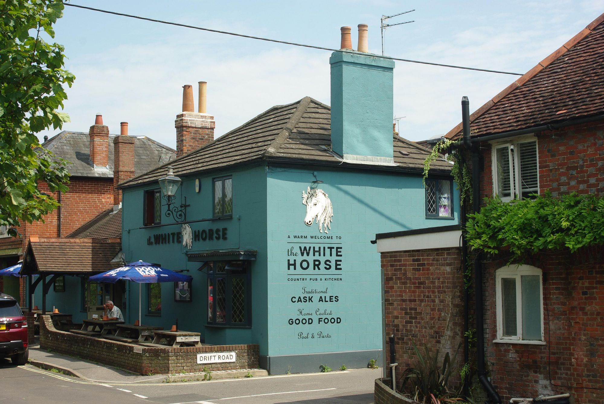 The White Horse. (Pub, External, Key). Published on 01-08-2024