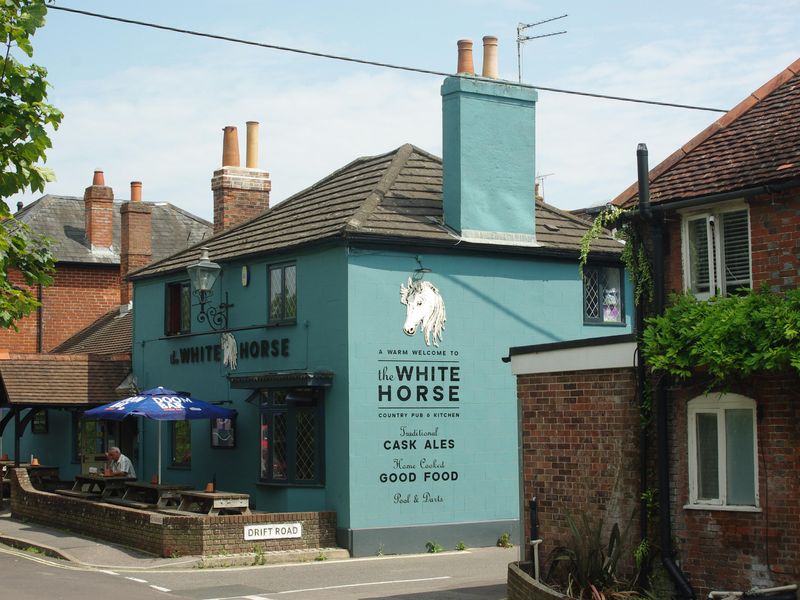 The White Horse. (Pub, External, Key). Published on 01-08-2024