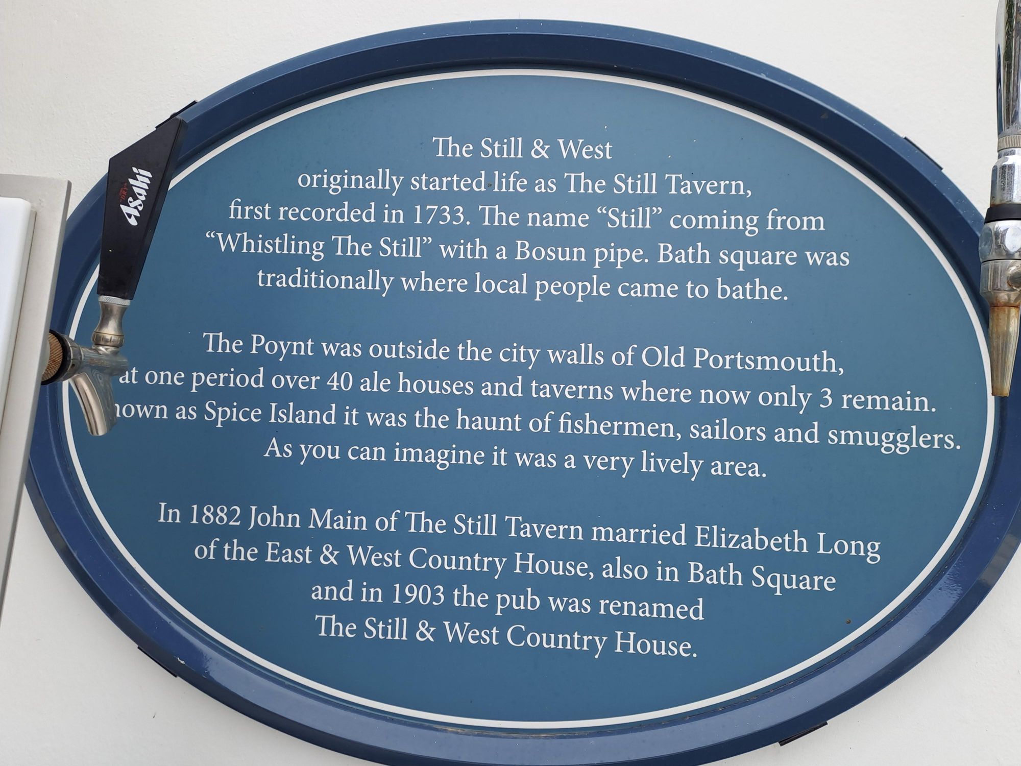 Plaque. (Pub, External, Sign). Published on 08-03-2025
