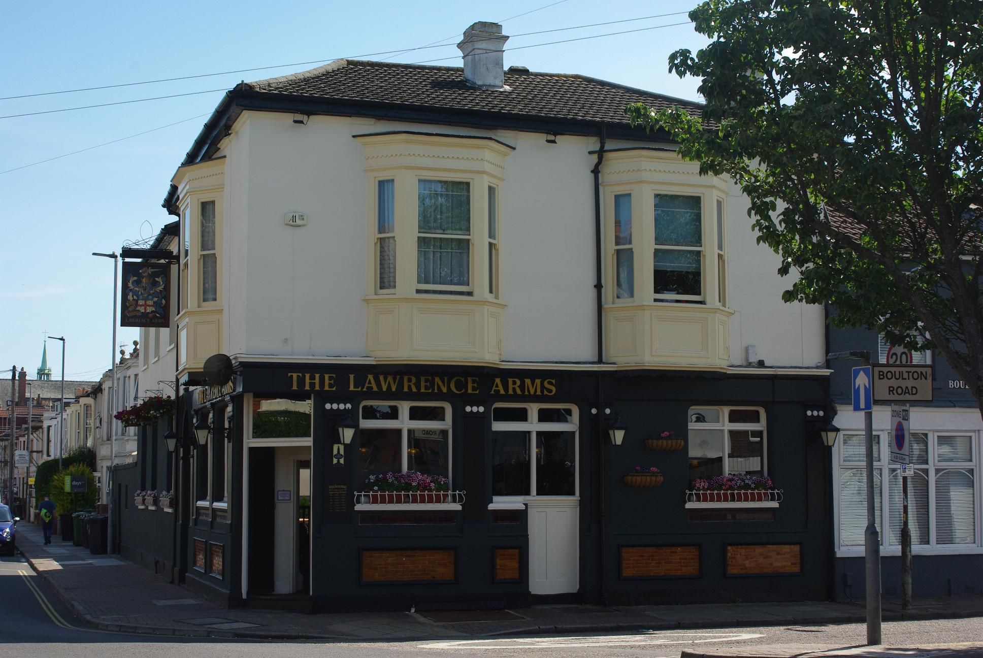 The Lawrence Arms. (Pub, External, Key). Published on 16-06-2022