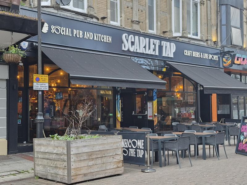 The Scarlet Tap. (Pub, External, Key). Published on 06-11-2025