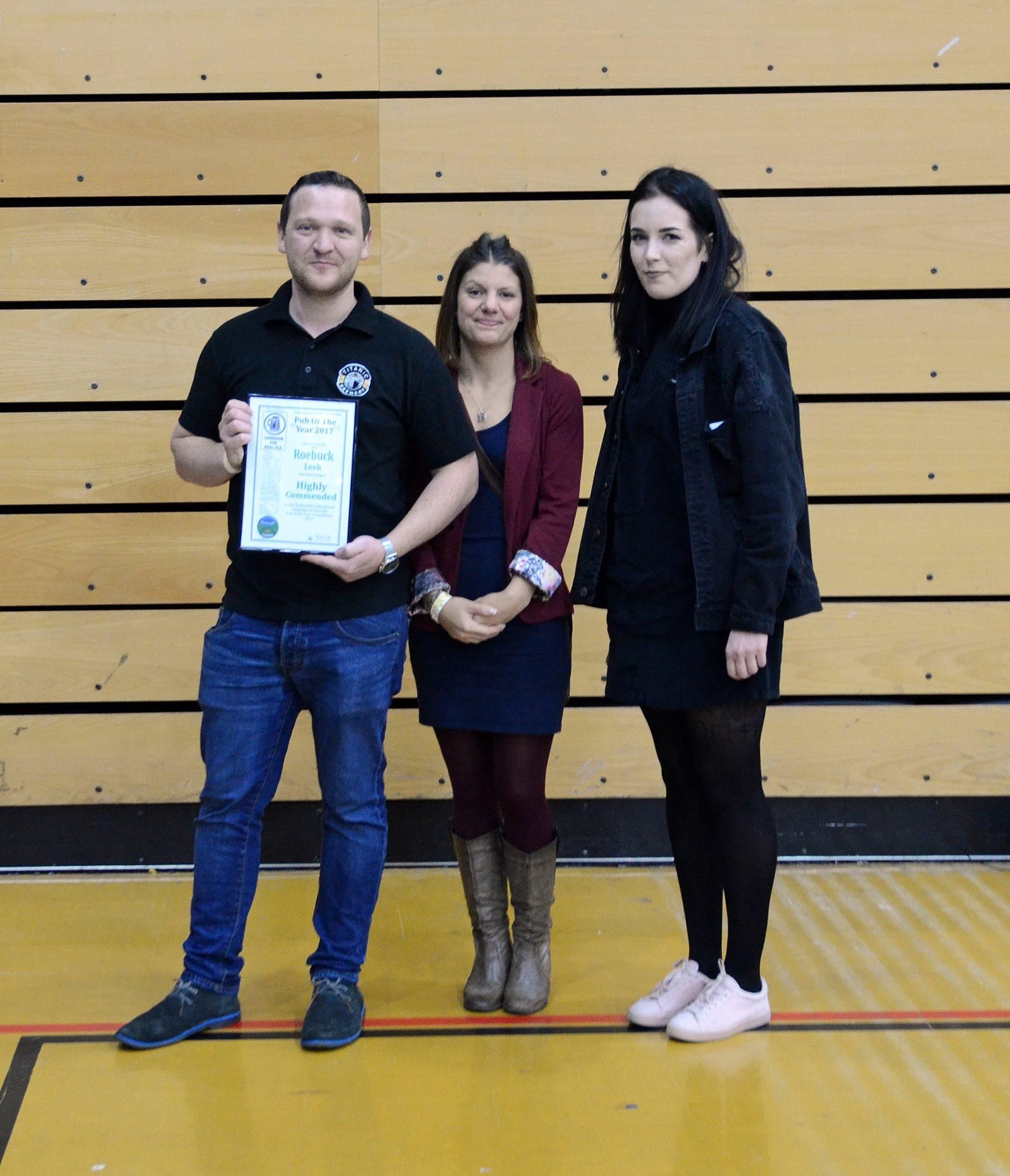 2017 PubOfTheYear Highly commended. (Publican, Award). Published on 28-10-2017