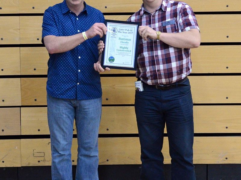 2017 CiderPubOfTheYear highly commended. (Publican, Award). Published on 28-10-2017 