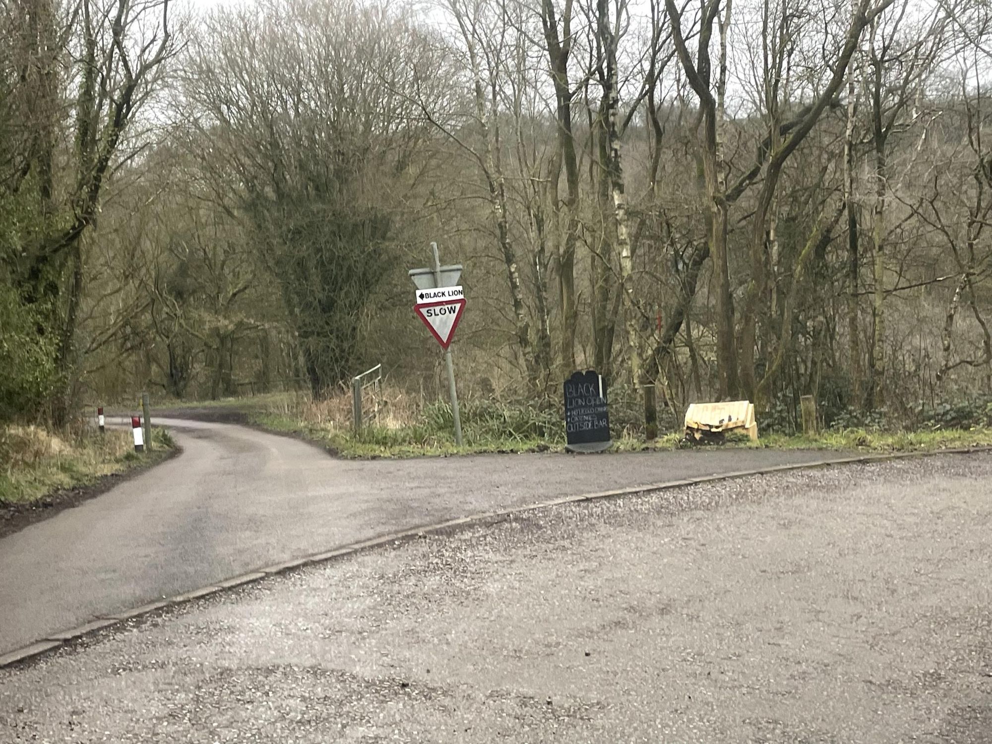 Turn left on bend before consall car park . Published on 18-02-2024