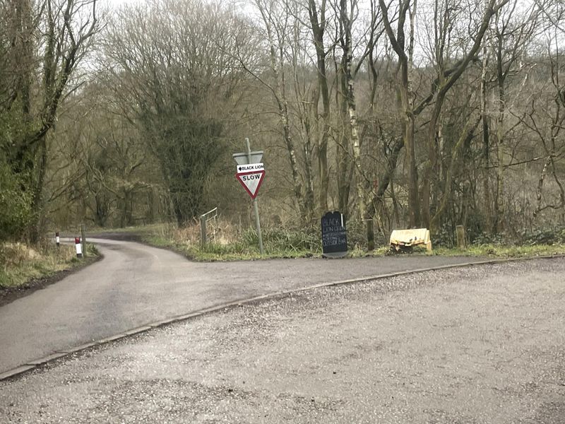 Turn left on bend before consall car park . Published on 18-02-2024