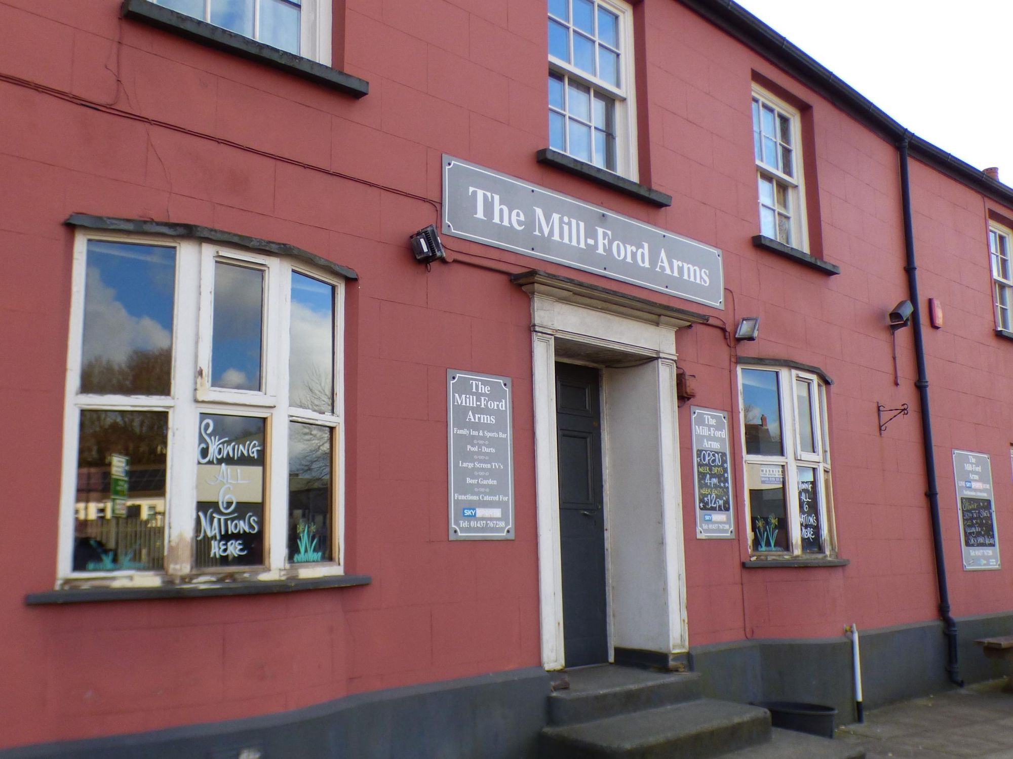 The Mill-Ford Arms, Haverfordwest (Photo-Will Larter 12/03/2025). (Pub, External, Key). Published on 24-03-2025