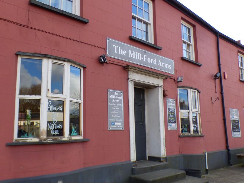 The Mill-Ford Arms, Haverfordwest (Photo-Will Larter 12/03/2025). (Pub, External, Key). Published on 24-03-2025